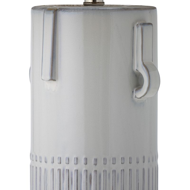 Bloomingville Rama bordslampa, vit, stengods