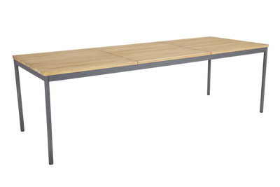 Brafab Nox Matbord 90x240 cm Antracit/Teak