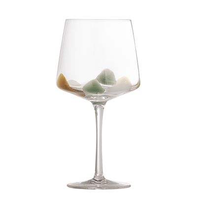 Bloomingville Gildor Wine Glas, Brun, Glas - 6-pack