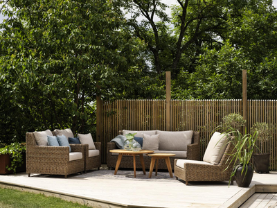 Brafab Kastos 60 cm soffbord/sidobord i teak