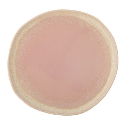 Bloomingville Louisa Tallrik, Rose, Stengods - 6-pack