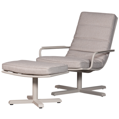 WOOOD Coosa Trädgårdsfåtölj i Aluminium Sand