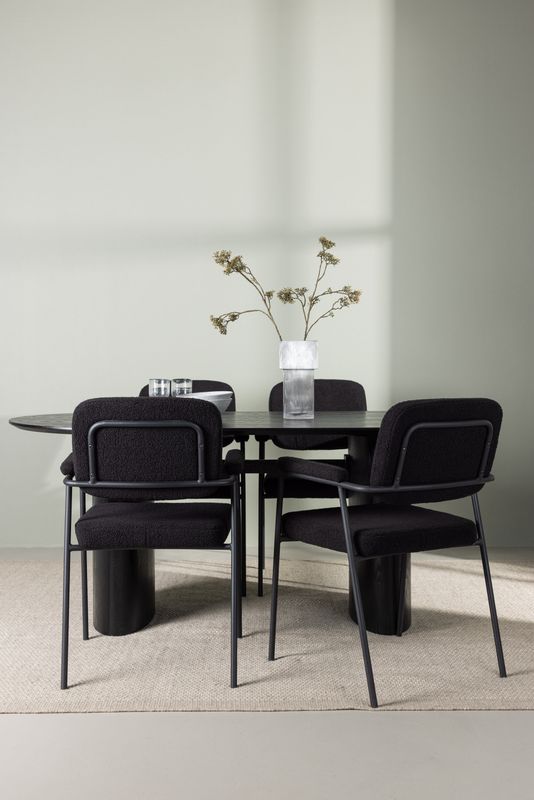 Venture Home Matgrupp Isolde med stolarna Yesterday