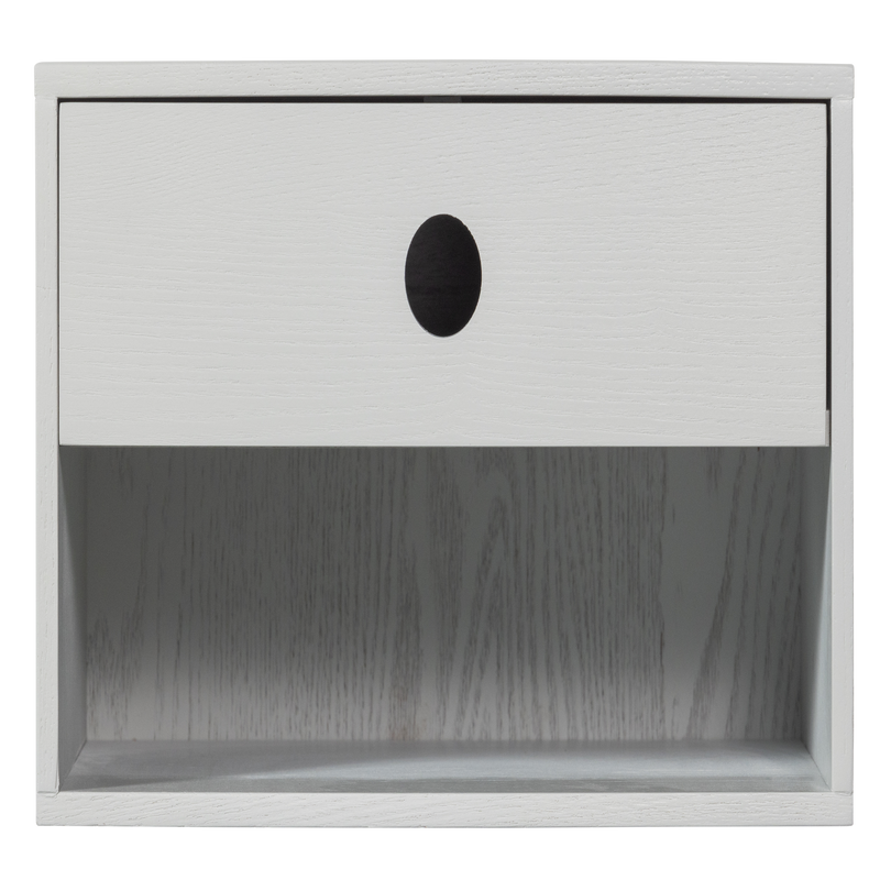 WOOOD Nancy Hängande Sängbord Mist