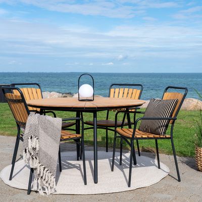House Nordic Cleveland Uteset Natur/Svart
