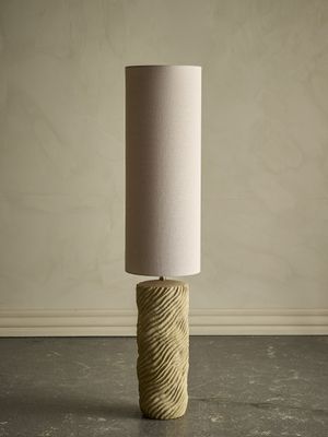 Bloomingville Payah Golvlampa, Natur, Stengods, Ø24xH110 cm