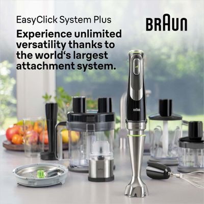 BRAUN Stavmixerset MQ9138XI MultiQuick 9 Premium 1200W