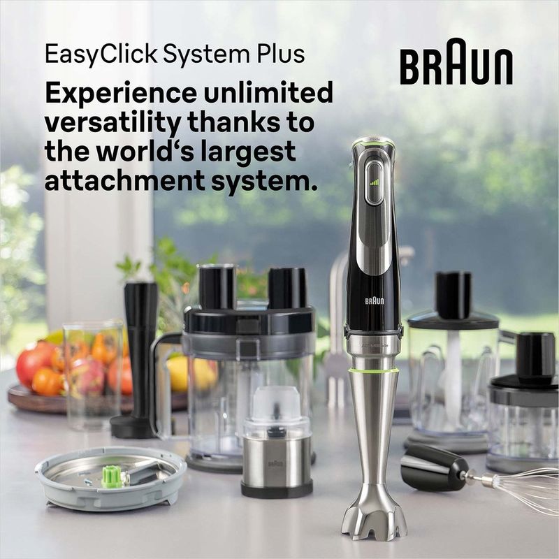 BRAUN Stavmixerset MQ9138XI MultiQuick 9 Premium 1200W