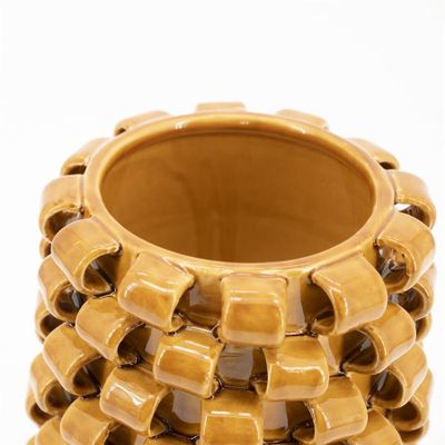 By Boo Vase Loopa 2 - Mustard Gul