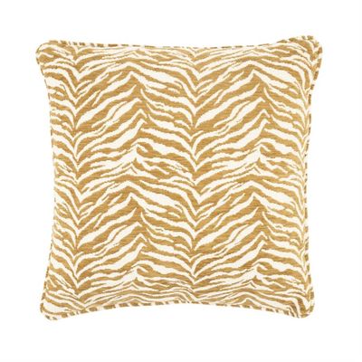 By Boo Prydnadskudde Tigra 45x45 cm - Mustard Gul
