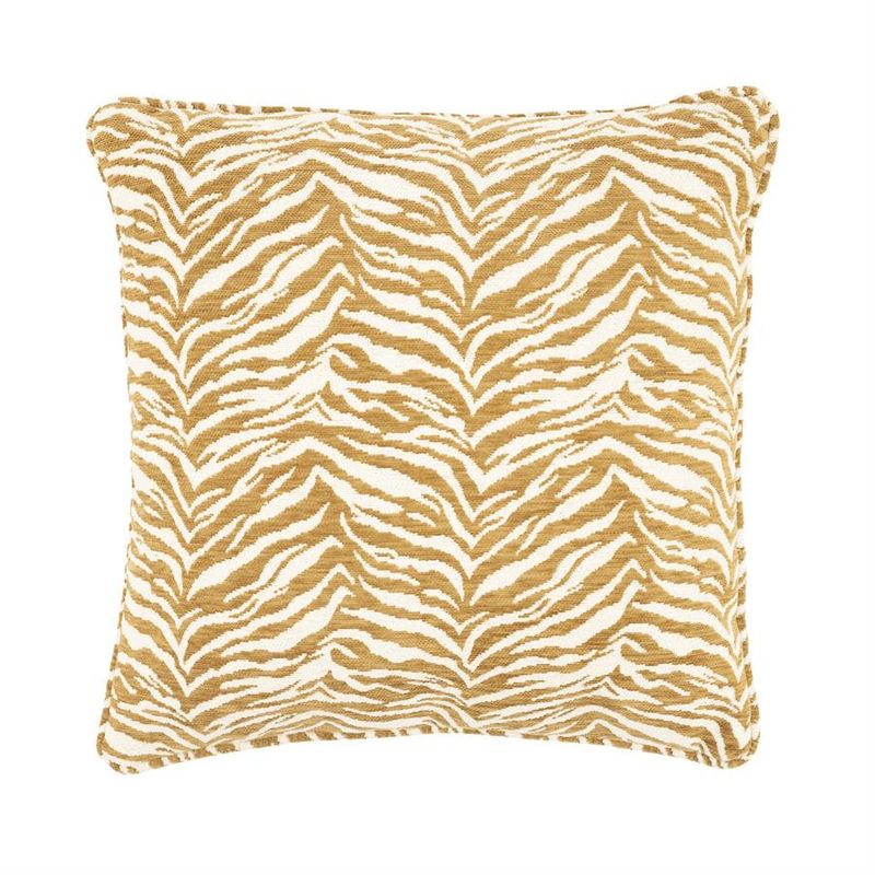 By Boo Prydnadskudde Tigra 45x45 cm - Mustard Gul