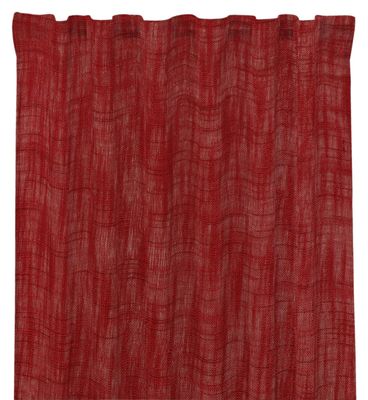 Redlunds Bruce Multilängder Julröd 140x250 cm