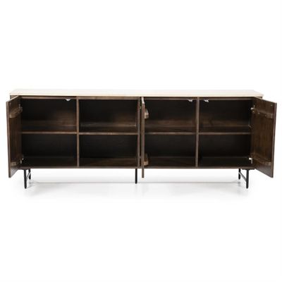 Eleonora Sideboard Lio - 3 Dörrar, Brun
