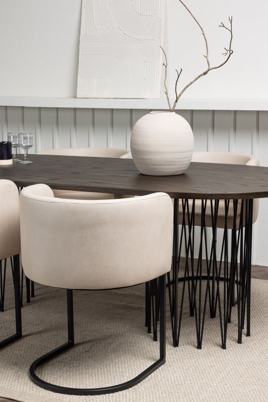 Venture Home Matgrupp Stone med Stolar Simrishamn