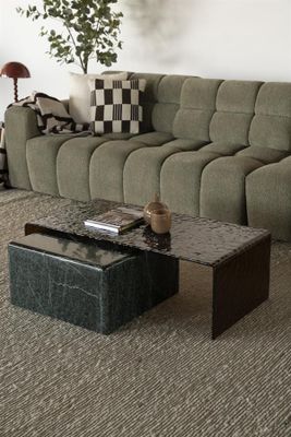 By Boo Soffbord Dice - Grön Marmor