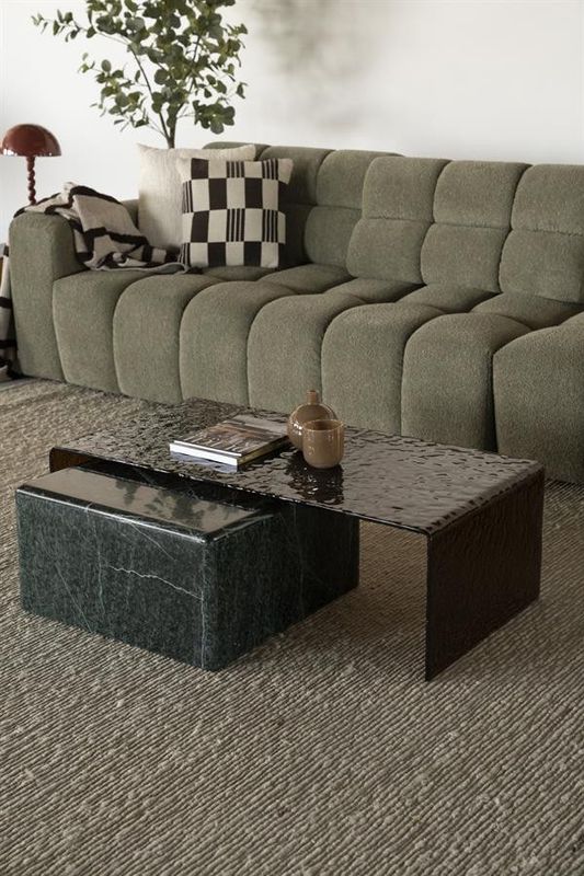 By Boo Soffbord Dice - Grön Marmor