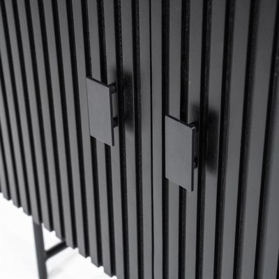 Eleonora Bokhylla Remi - Svart Brun