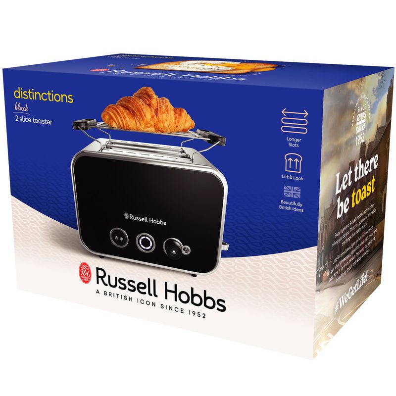 Russel Hobbs Brödrost Distinctions 2S Toaster Black  26430-56