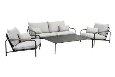 Brafab Lerberget 2,5-sits soffa antracit / ash