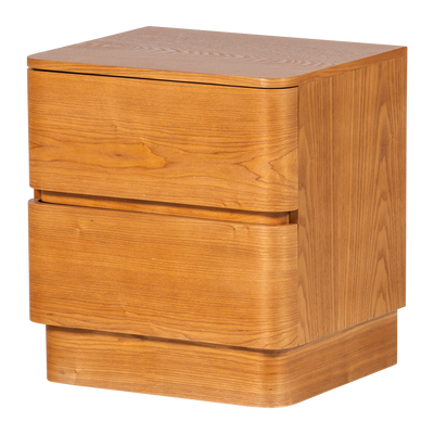 WOOOD Fejo Byrå/Nattduksbord 2 Lådor MDF Brun