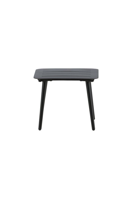 Venture Home Lina Sidobord i Svart Aluminium