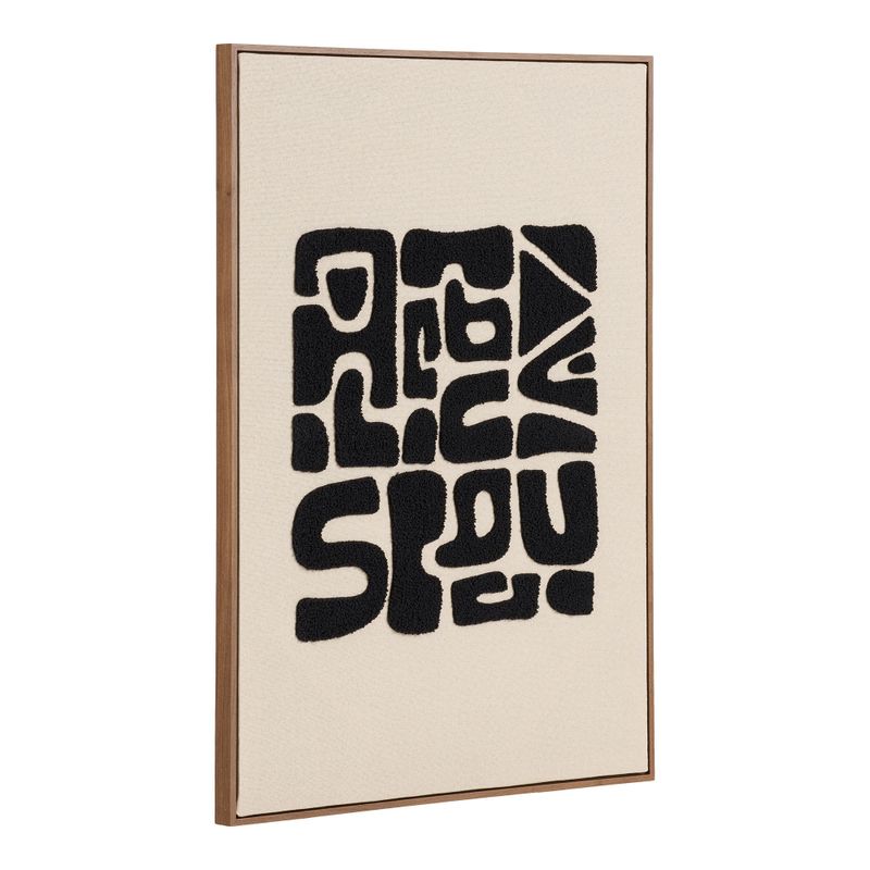 House Nordic Tine knappstoppad väggdekoration Svart/Brun