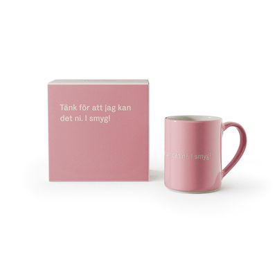 Design House Stockholm Astrid Lindgren mugg ljusrosa 18