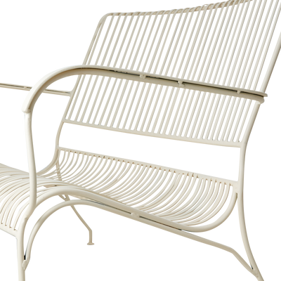 Affari of Sweden VISBY Soffa, Elfenben 118x46x77 cm