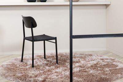 Venture Home Grace Rund Matta Beige