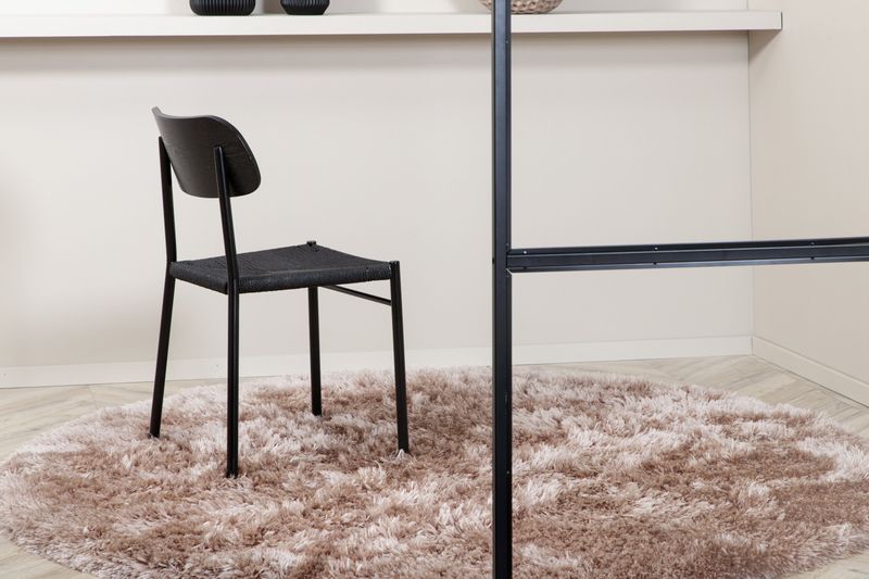 Venture Home Grace Rund Matta Beige