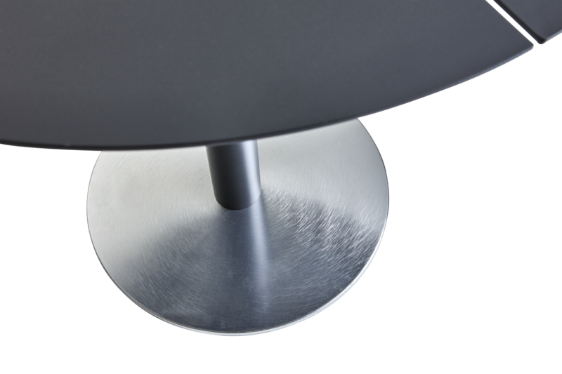 Brafab Peace Bistro Cafebord 80 cm Antracit