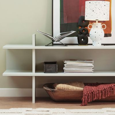 WOOOD Jana Sidobord Grenen Mist [FSC]