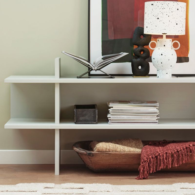 WOOOD Jana Sidobord Grenen Mist [FSC]