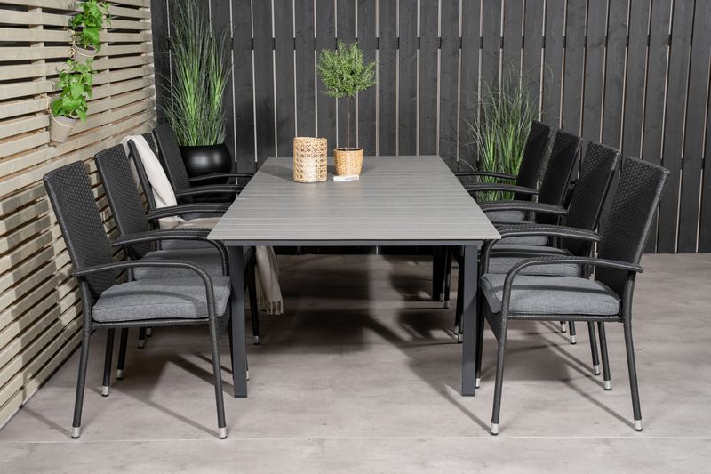 Venture Home Levels, Anna Matgrupp Svart Grå