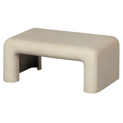 WOOOD Stani Soffbord i Fiberlera - Naturliga, Set om 2