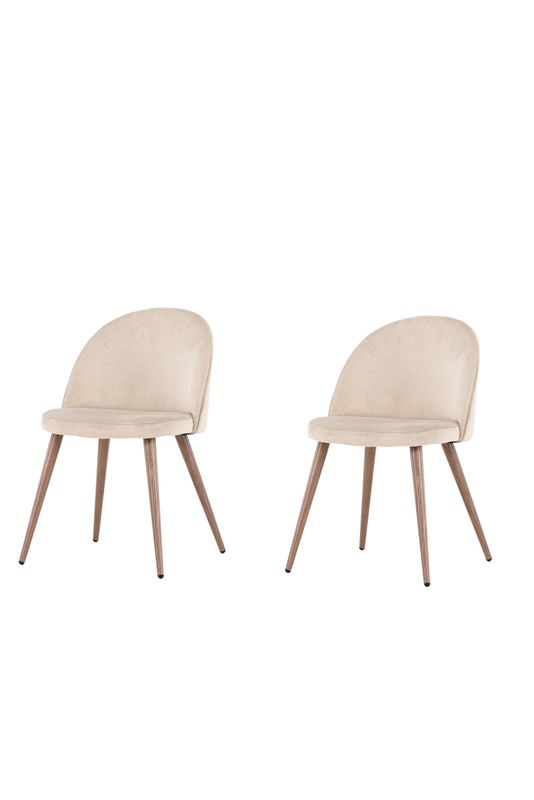 Venture Home Velvet Matstol 2-pack