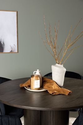 Venture Home Matgrupp Olivia med Stolar Selma