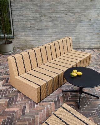 House Doctor Jass Lounge soffa Natur/Svart