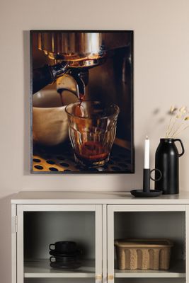 Venture Home Barrista Poster Brun