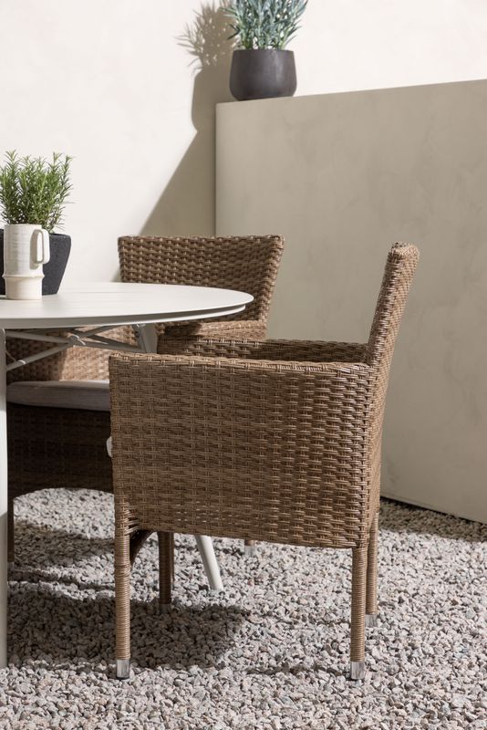 Venture Home Lina Rund Matgrupp