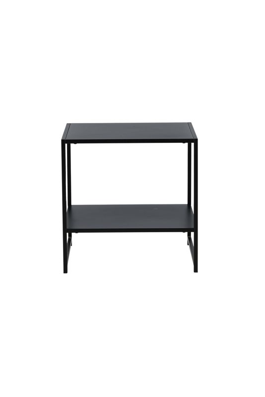 Venture Home Staal Sidobord i Svart Metall