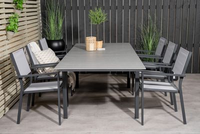 Venture Home Levels, Copacabana Matgrupp Grå