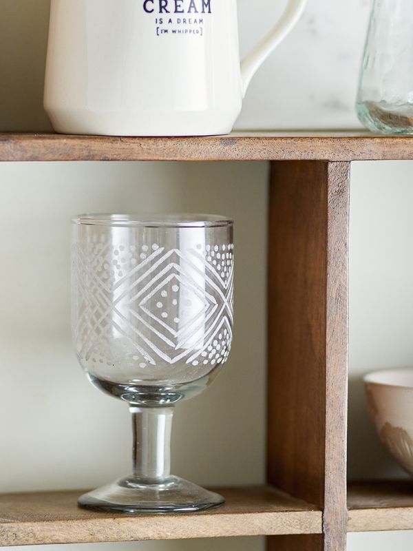 Creative Collection Kiyomi Wine Glas, Clear, Recycled Glas - 6-pack