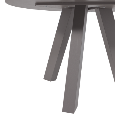 WOOOD Rhonda Rund Matbord Ø129 cm Ek Varmgrå