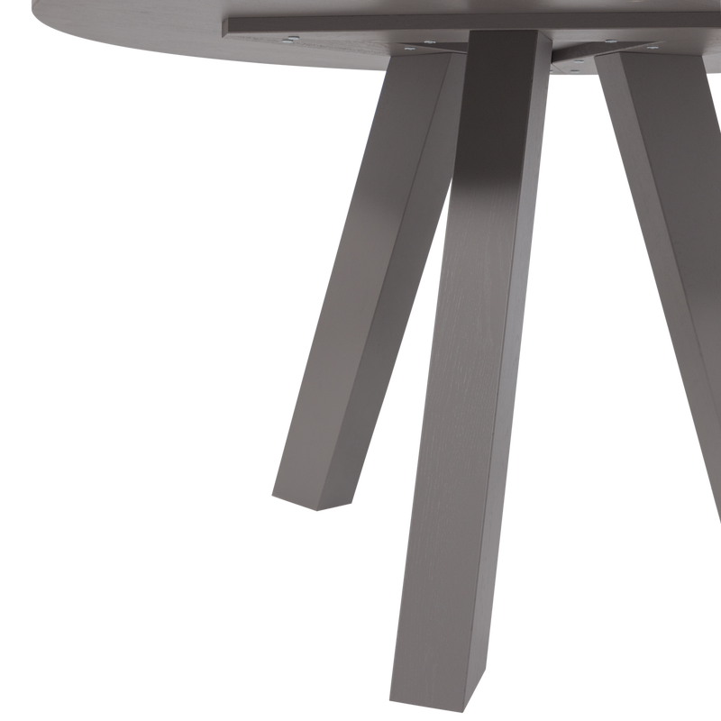 WOOOD Rhonda Rund Matbord Ø129 cm Ek Varmgrå