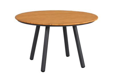 Brafab Bam Bo Matbord Ø120 cm Bambu/Anthracite