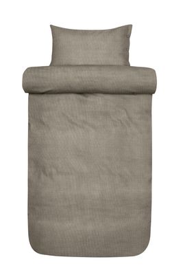 Høie Emil påslakanset chokladbrun 150x210 cm 2 delar