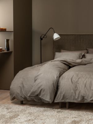 Høie Emil påslakanset chokladbrun 150x210 cm 2 delar