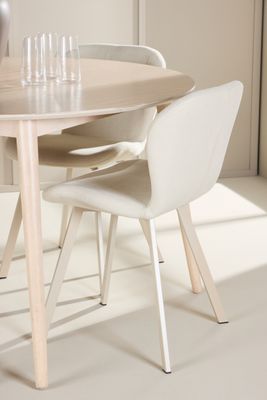 Venture Home Matgrupp Flora med Lilja Stolar