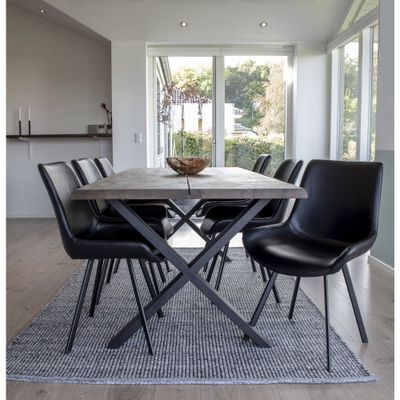 House Nordic Toulon Matbord Smoked